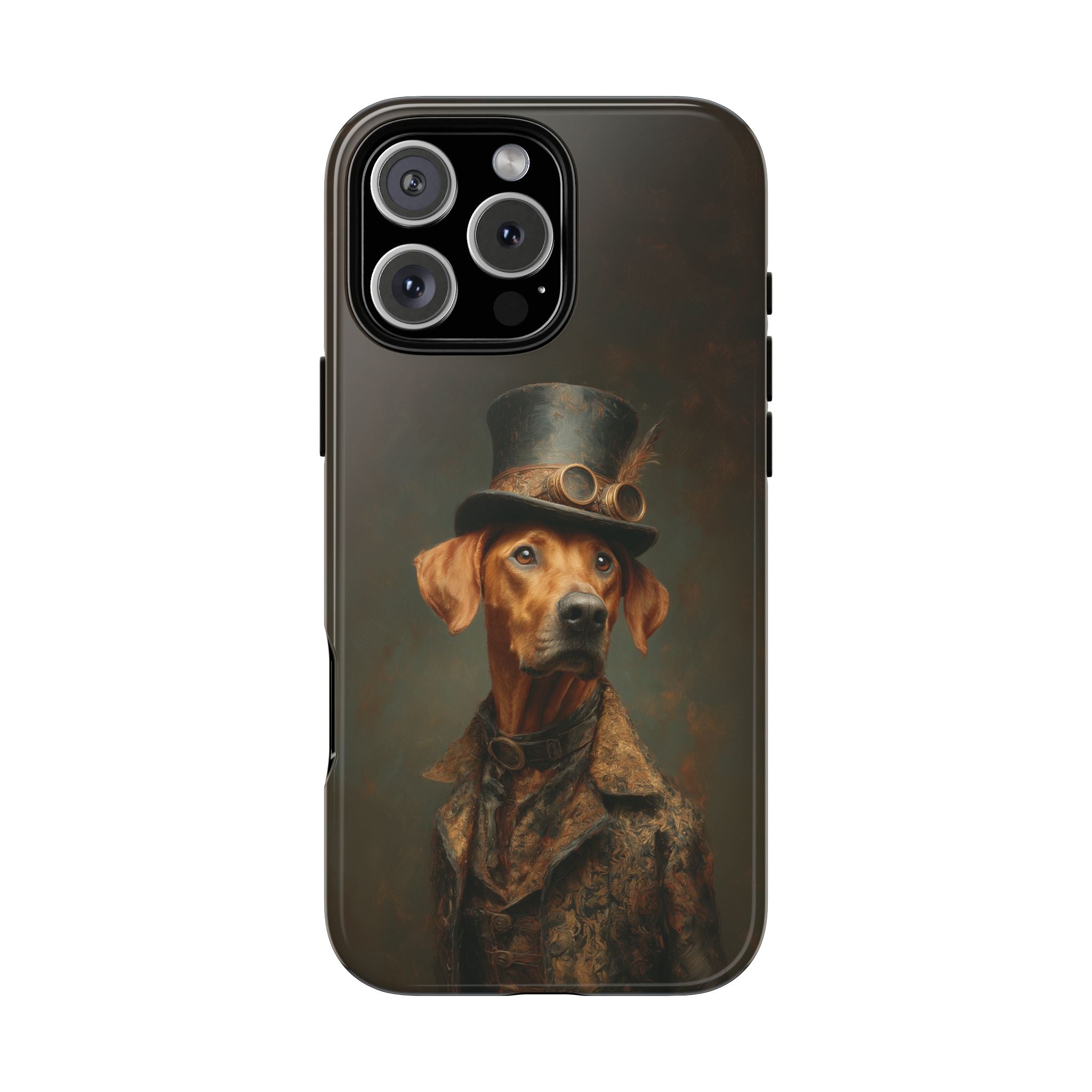 Steampunk Rhodesian Ridgeback Phone Case