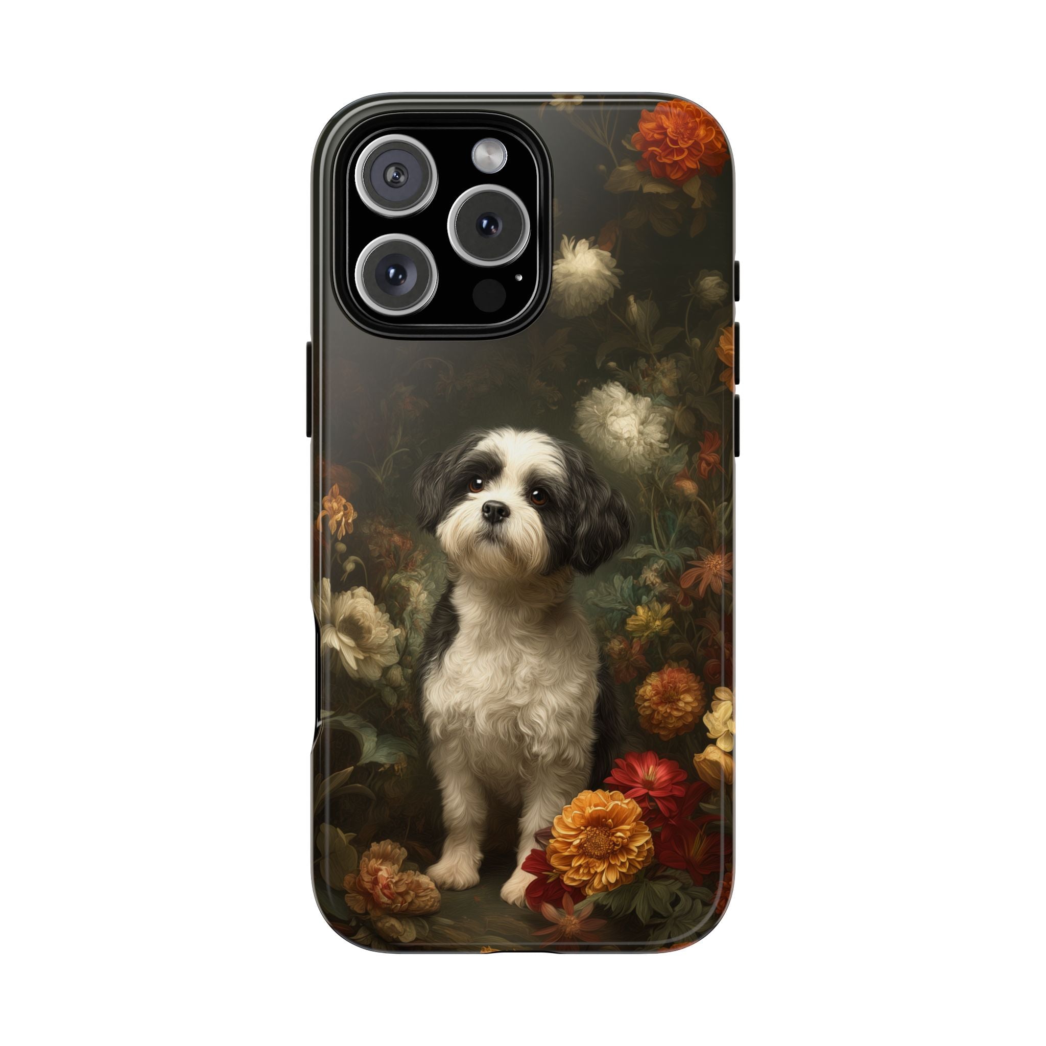 Botanical Shih Tzu Phone Case
