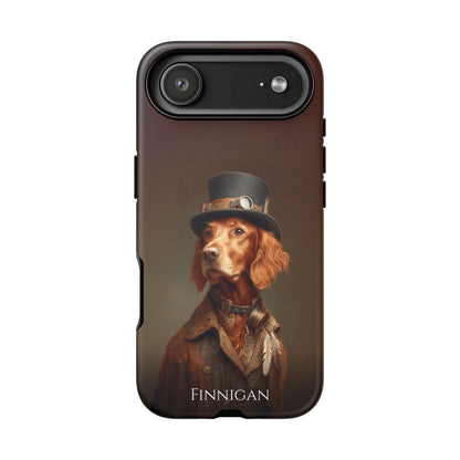 Steampunk Irish Setter Phone Case