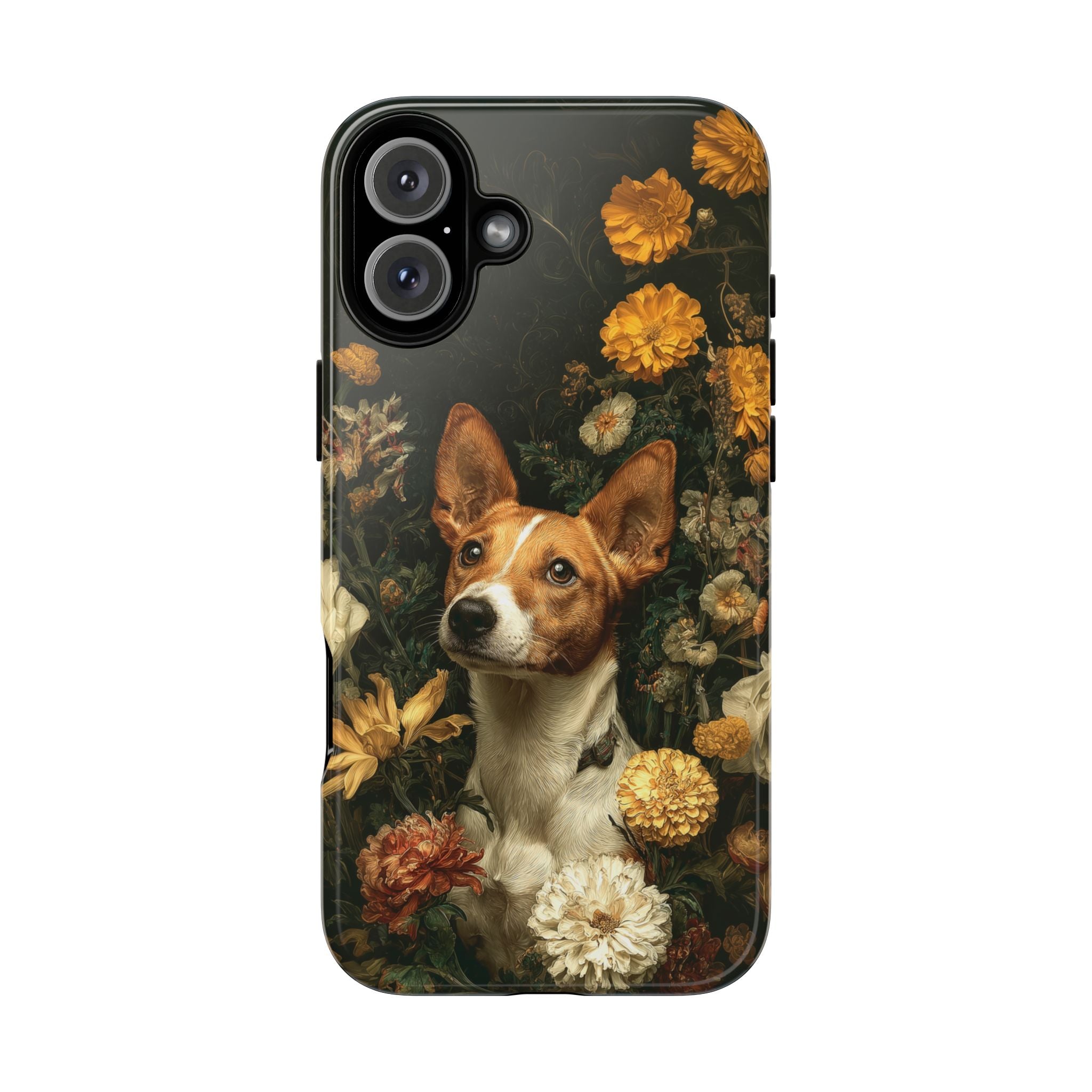 Botanical Basenji Phone Case