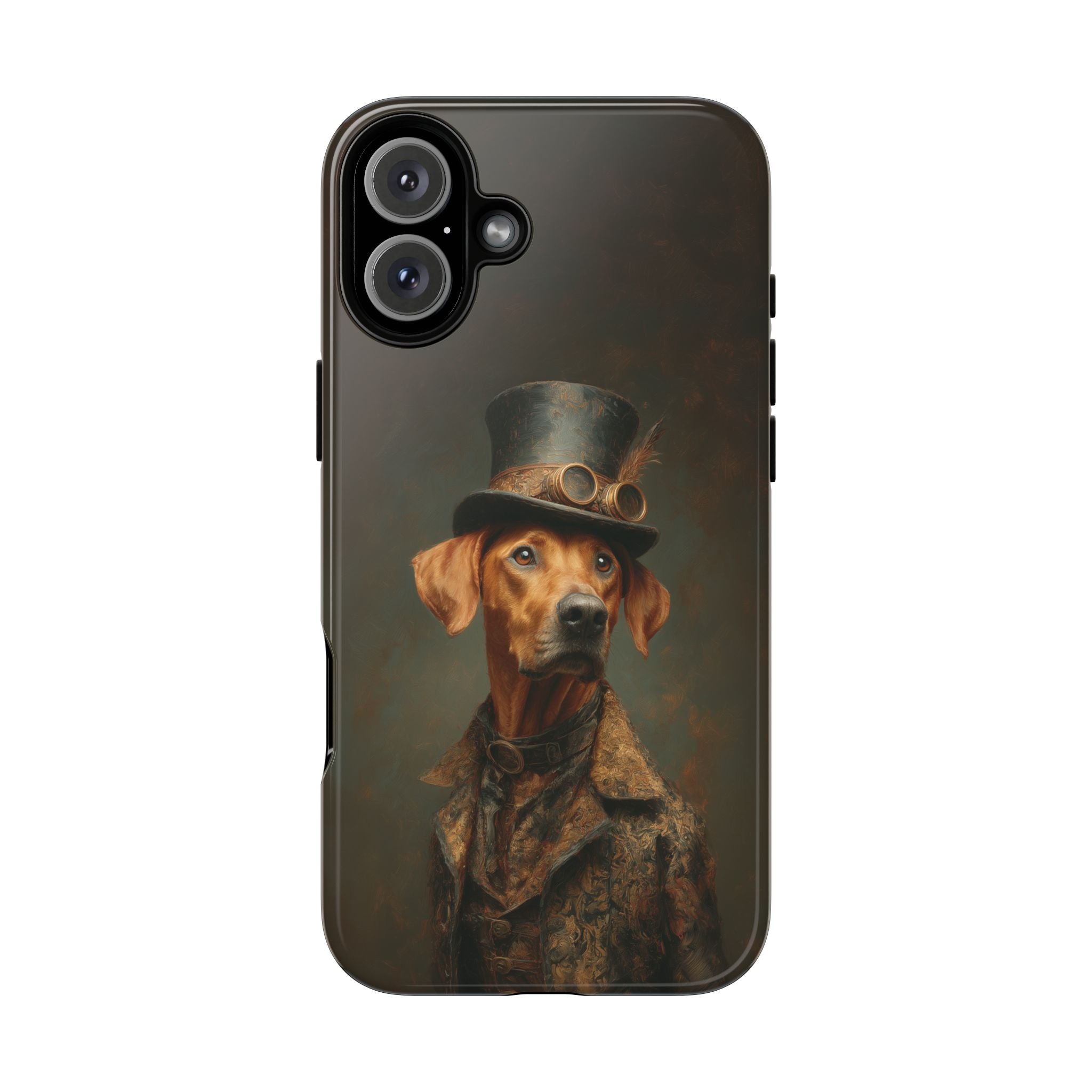 Steampunk Rhodesian Ridgeback Phone Case