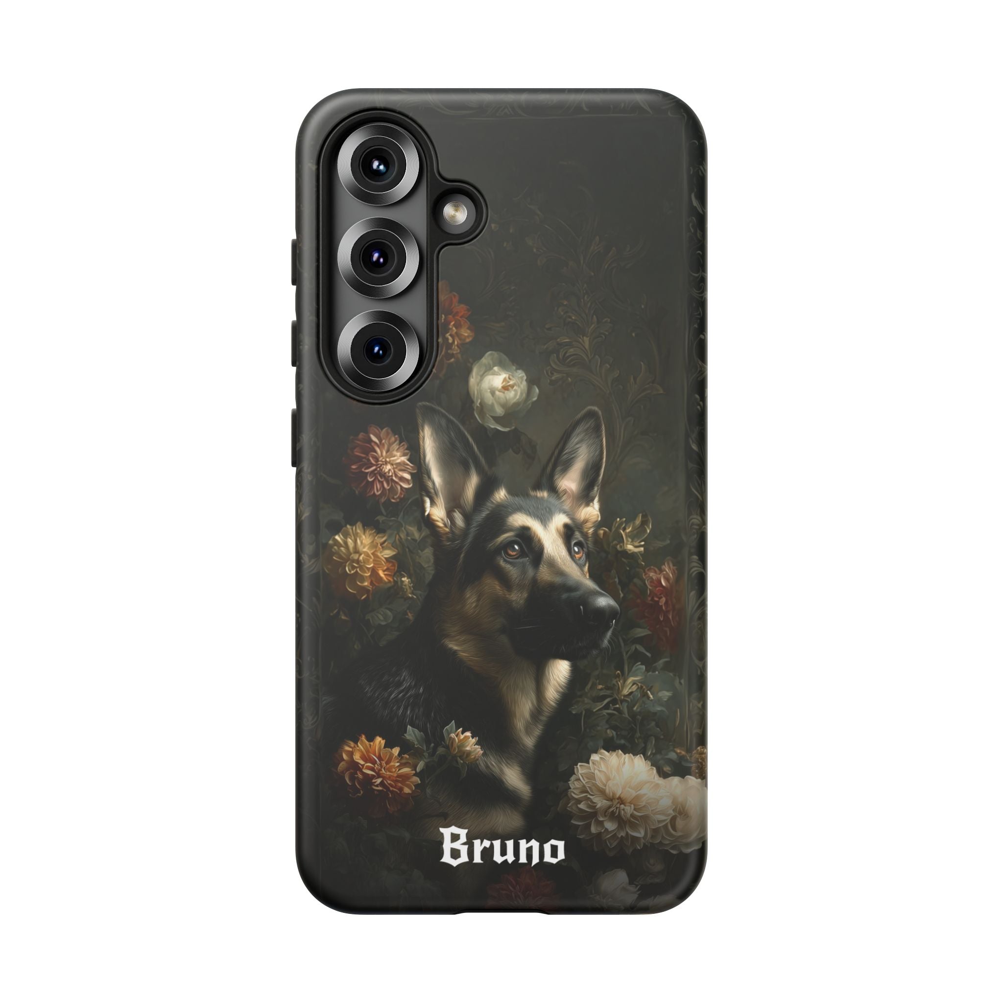Botanical German Shepherd Phone Case