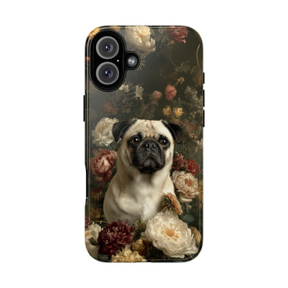 Botanical Pug Phone Case