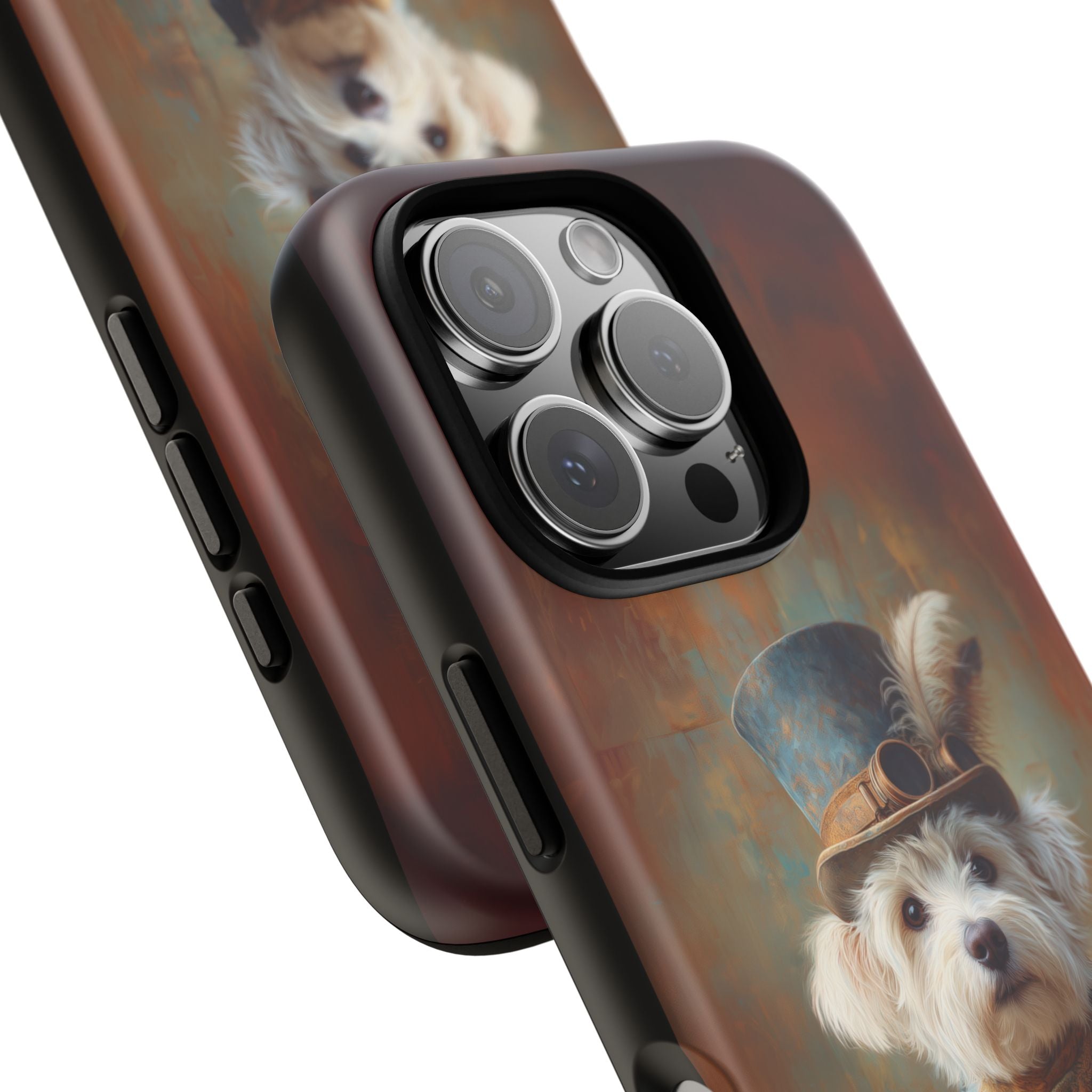 Steampunk Maltese Phone Case