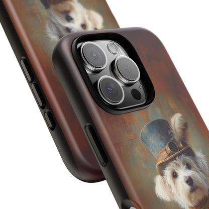 Steampunk Maltese Phone Case