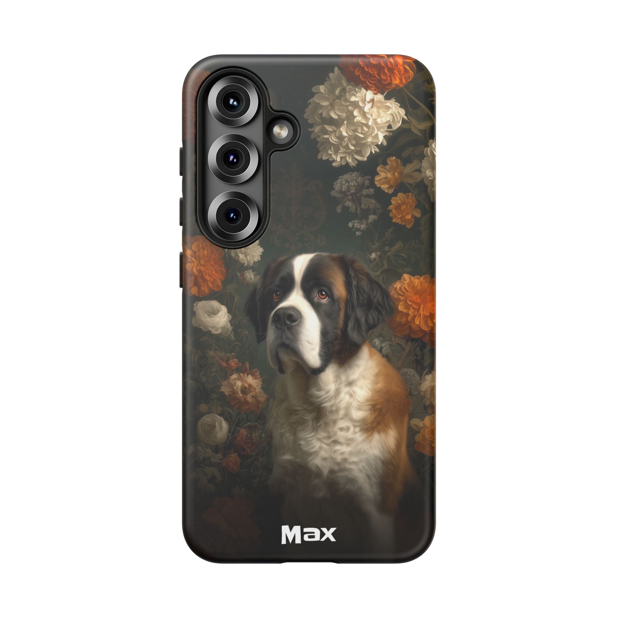 Botanical Saint Bernard Phone Case