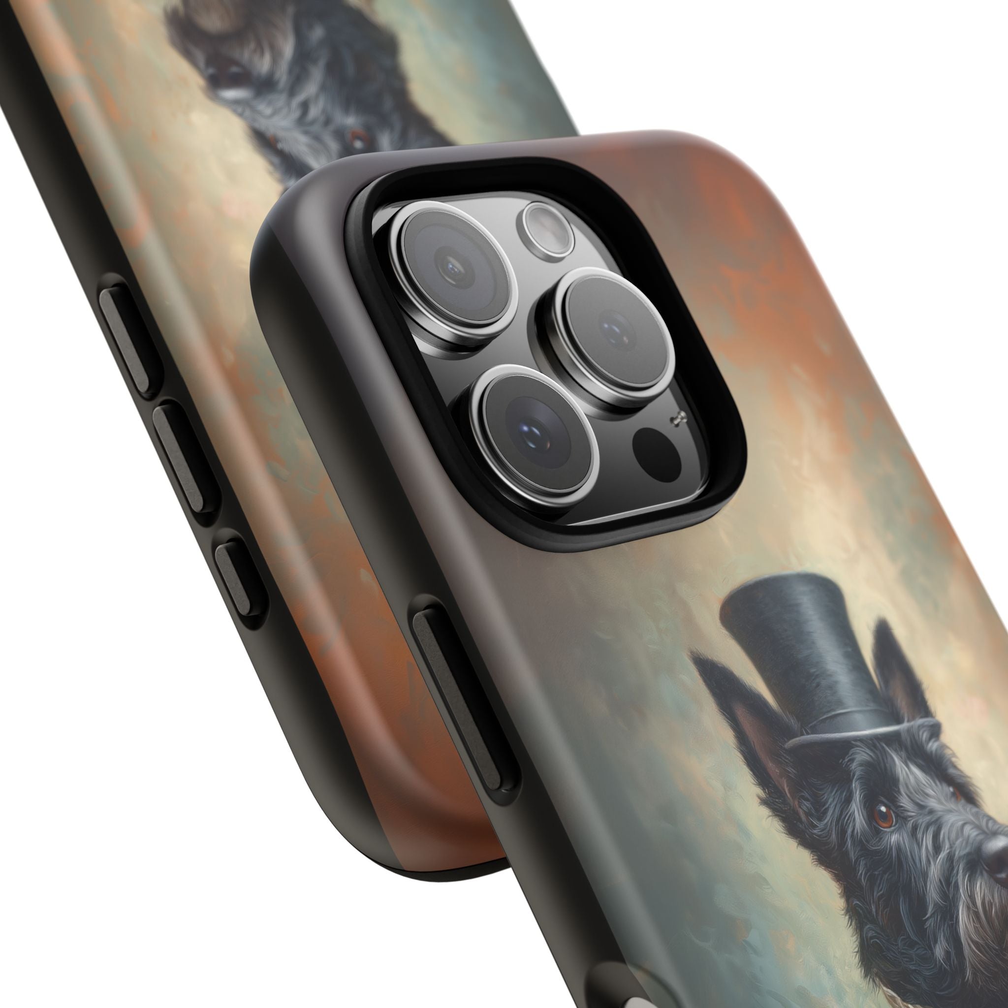 Steampunk Scottish Terrier Phone Case