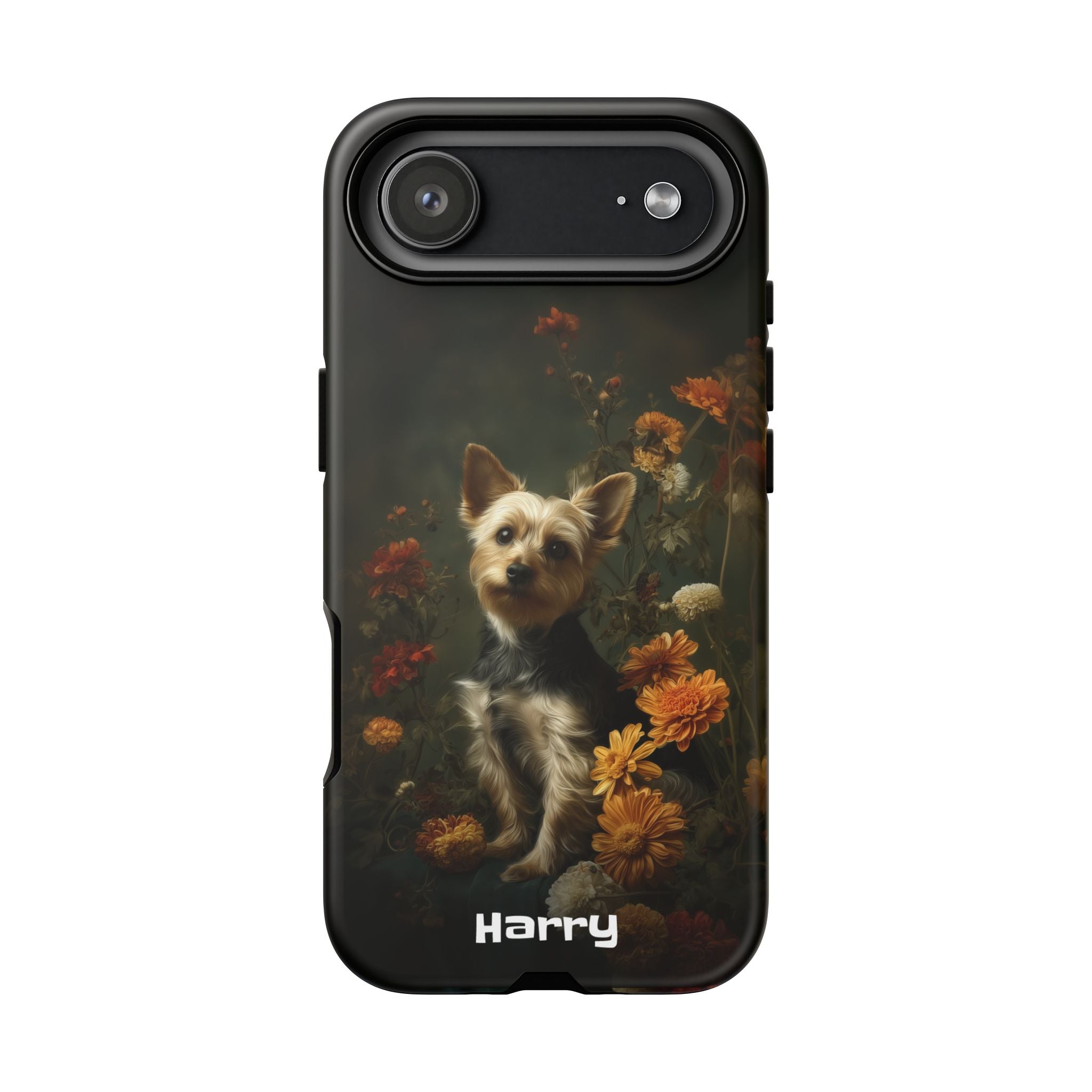 Botanical Yorkshire Terrier Phone Case