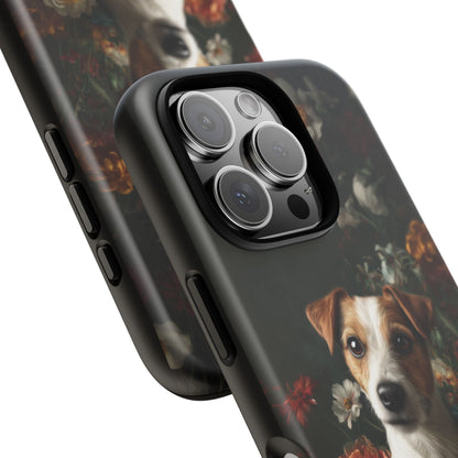 Botanical Jack Russell Terrier Phone Case