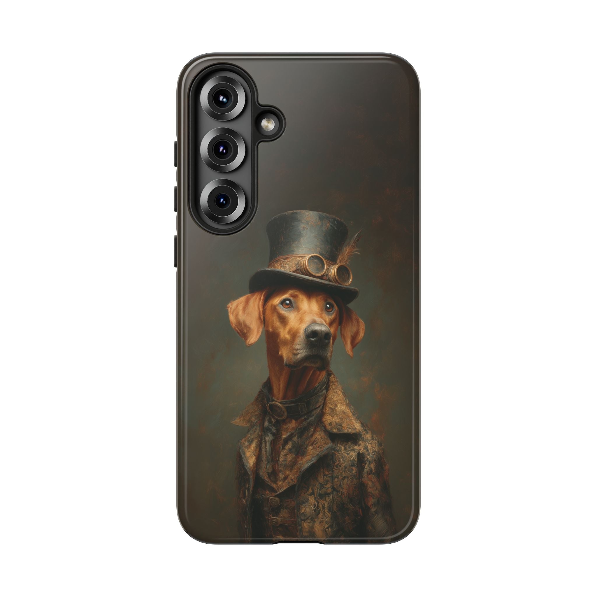 Steampunk Rhodesian Ridgeback Phone Case