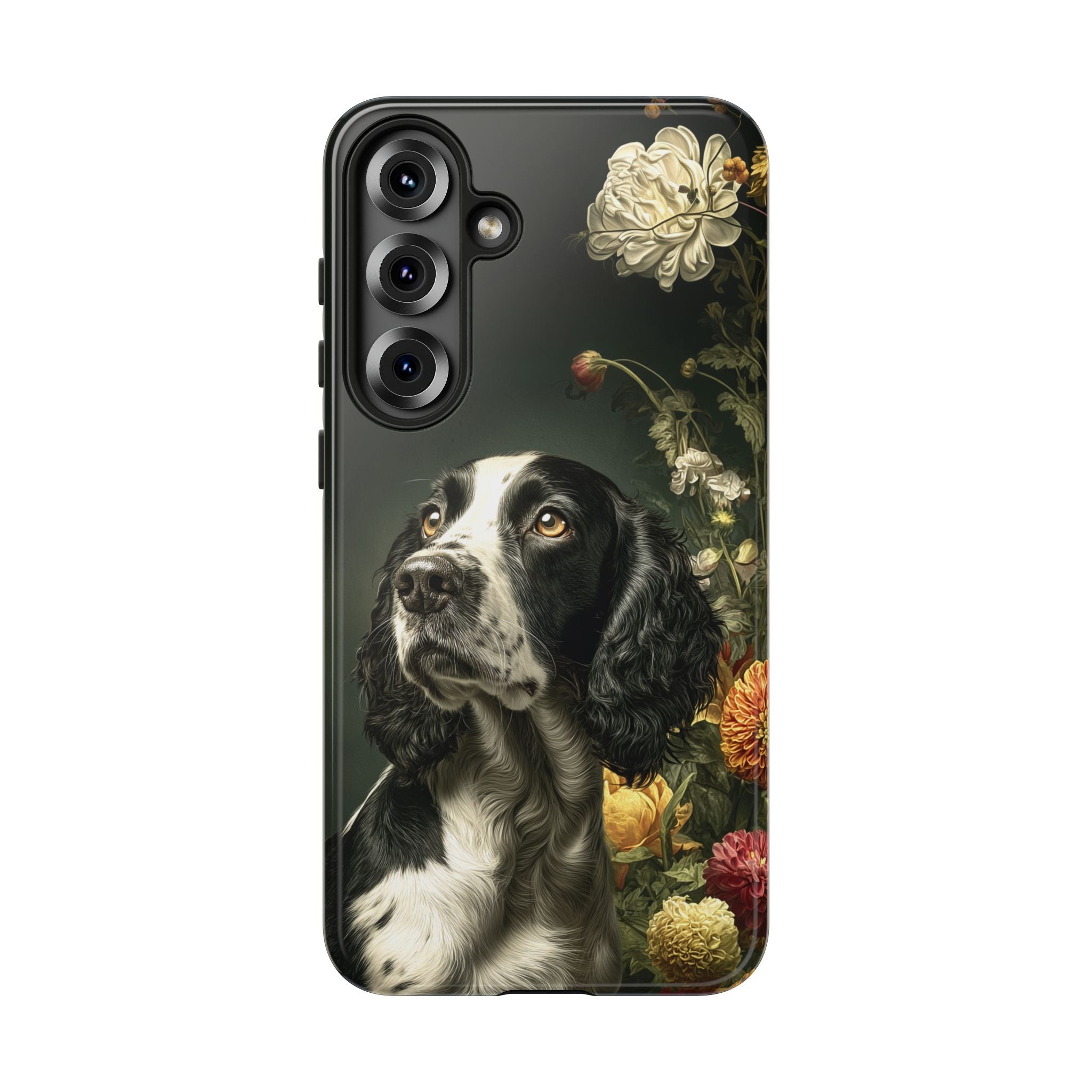 Botanical English Springer Spaniel Phone Case