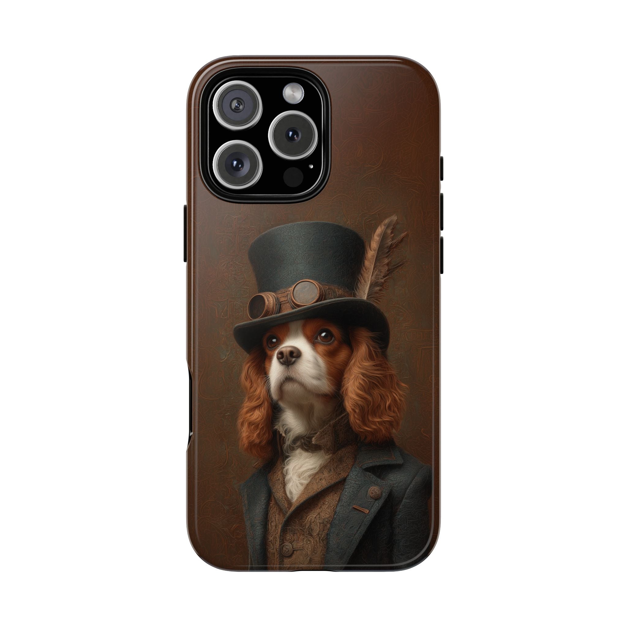 Steampunk Cavalier King Charles Spaniel Phone Case