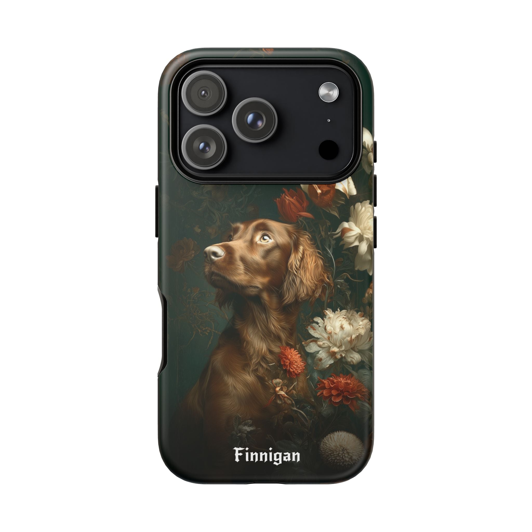 Botanical Irish Setter Phone Case
