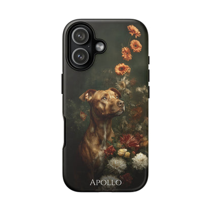 Botanical Staffordshire Bull Terrier Phone Case