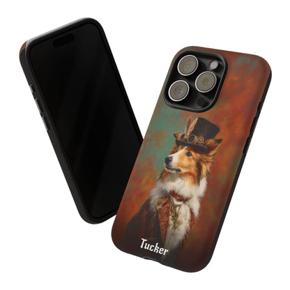 Steampunk Shetland Sheepdog Phone Case