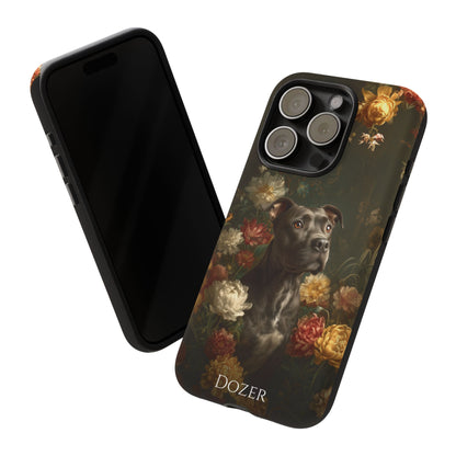 Botanical Pit Bull Phone Case