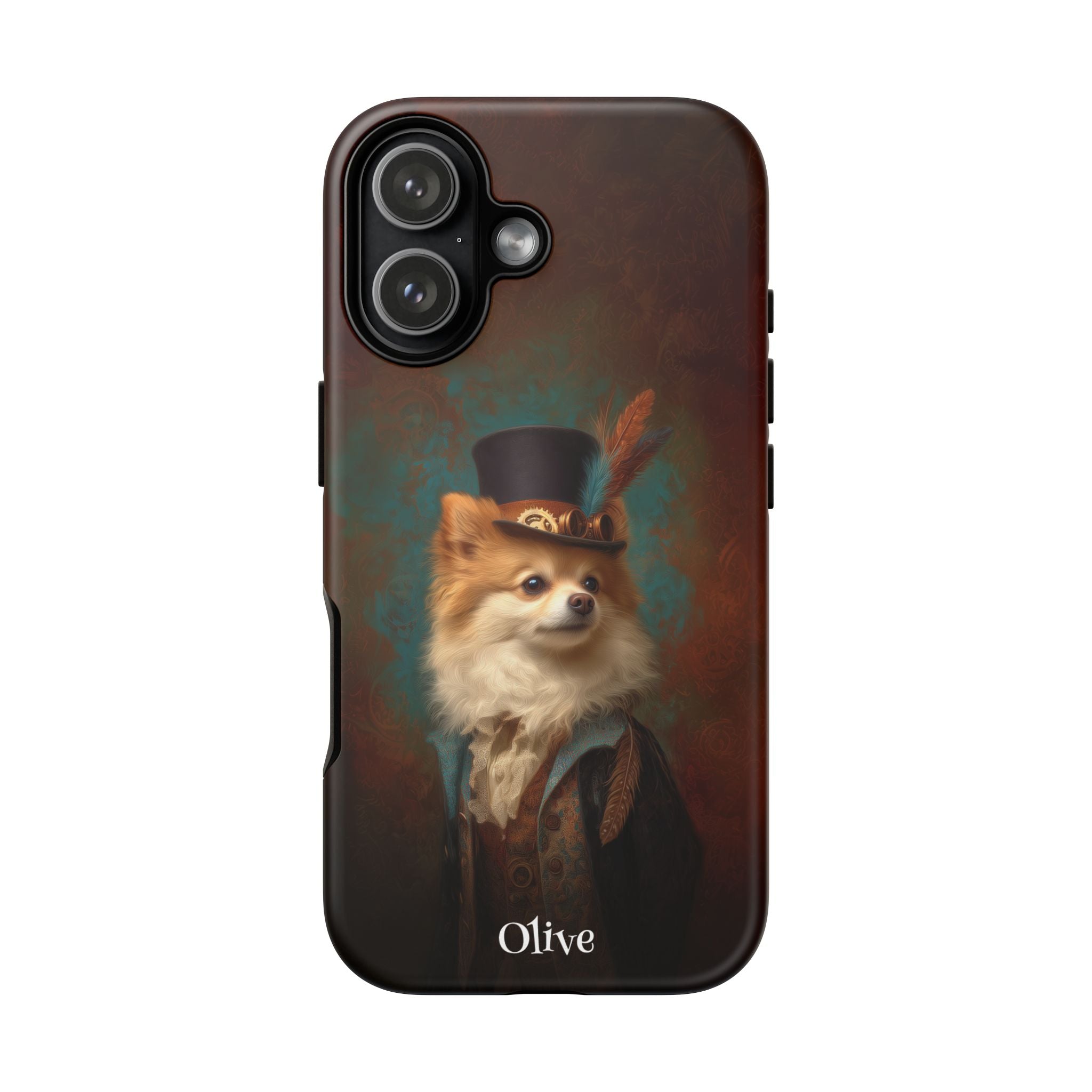 Steampunk Pomeranian Phone Case