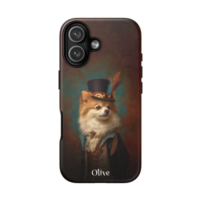 Steampunk Pomeranian Phone Case