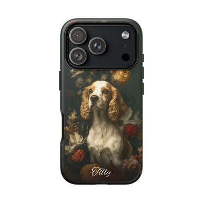 Botanical Cocker Spaniel Phone Case