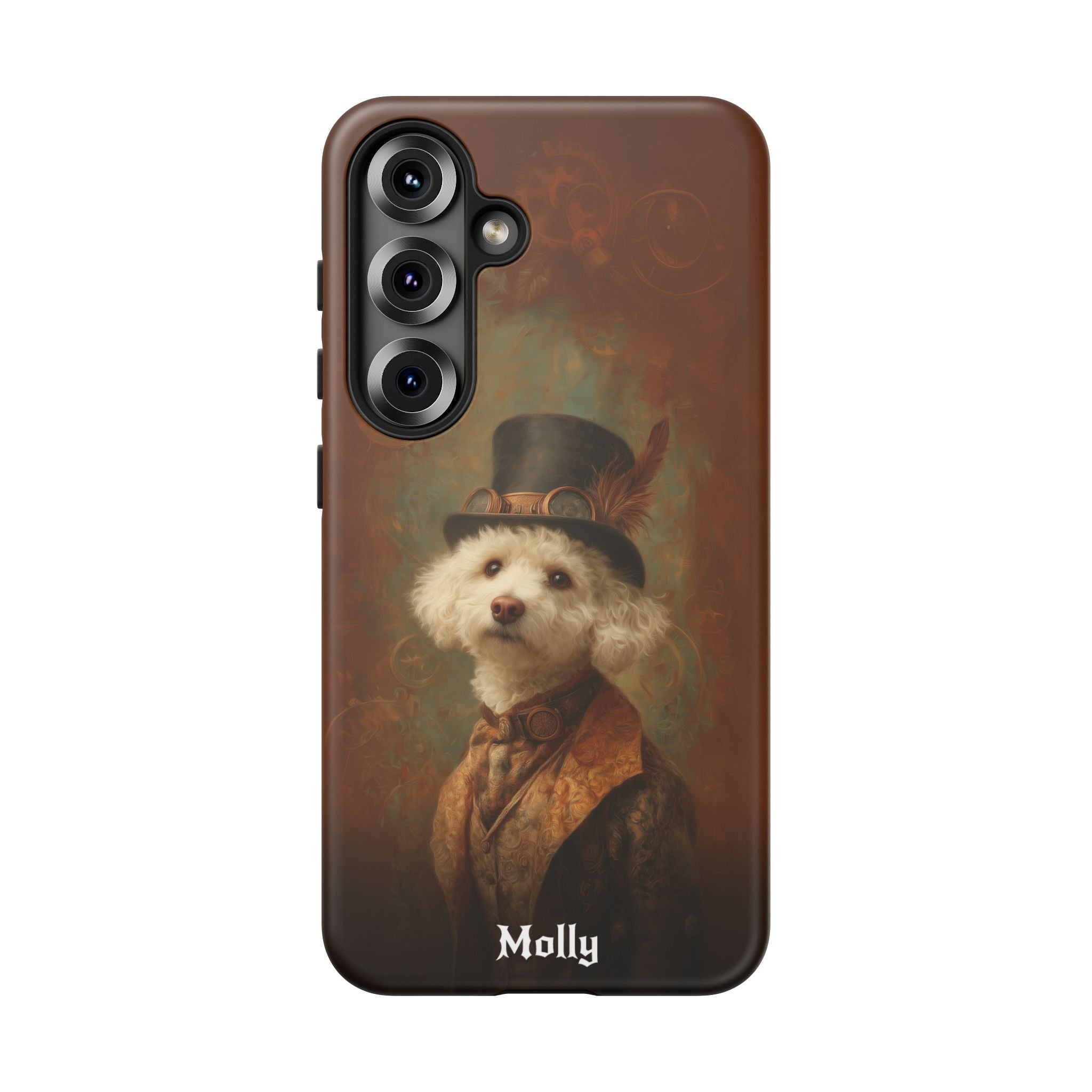 Steampunk Bichon Frise Phone Case