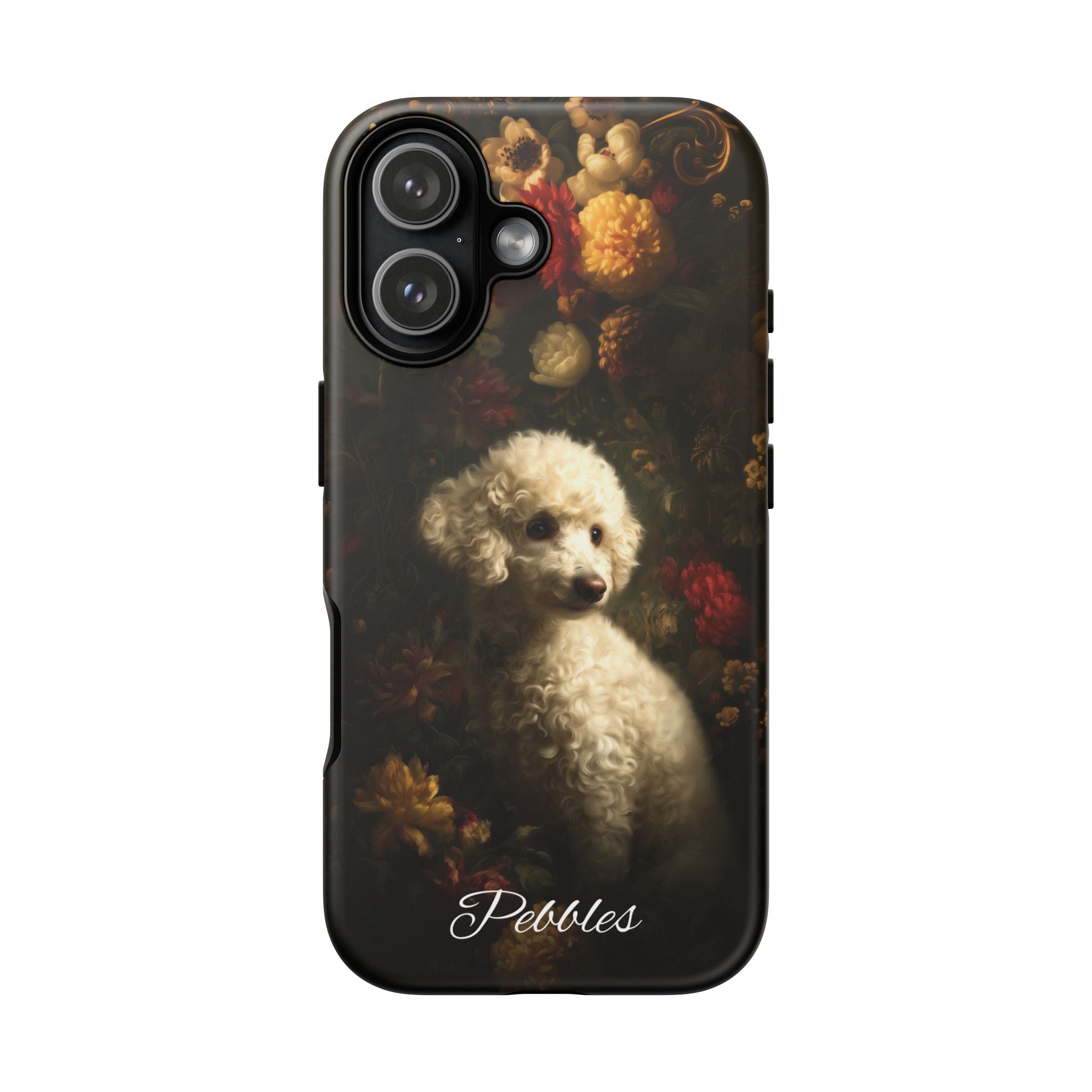 Botanical Poodle Phone Case
