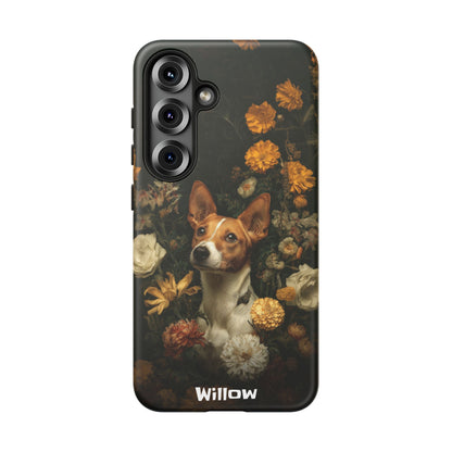 Botanical Basenji Phone Case