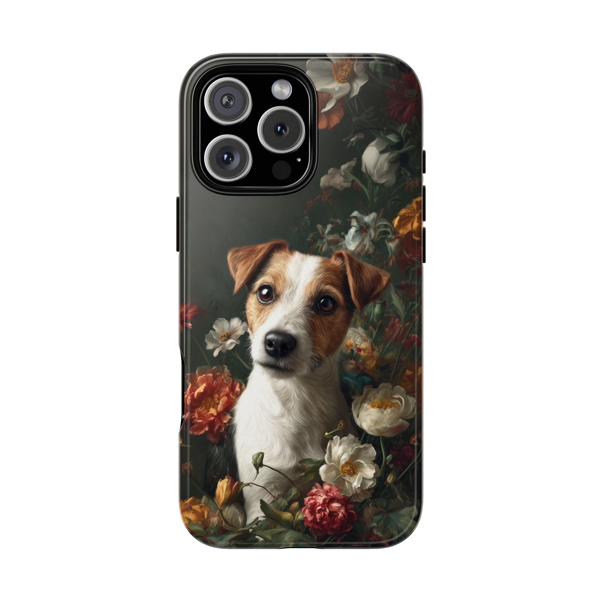 Botanical Jack Russell Terrier Phone Case