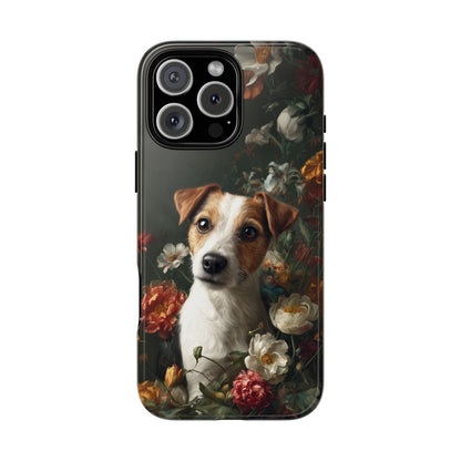 Botanical Jack Russell Terrier Phone Case