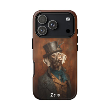 Steampunk Weimaraner Phone Case