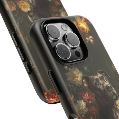 Botanical Pit Bull Phone Case