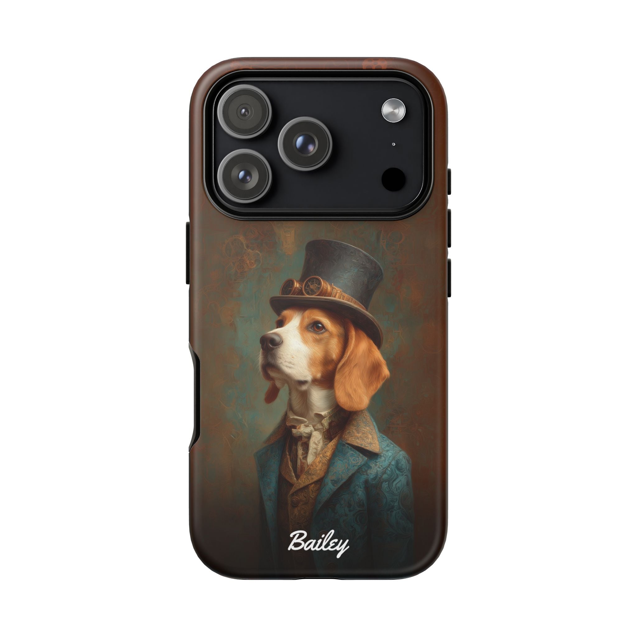 Steampunk Beagle Phone Case