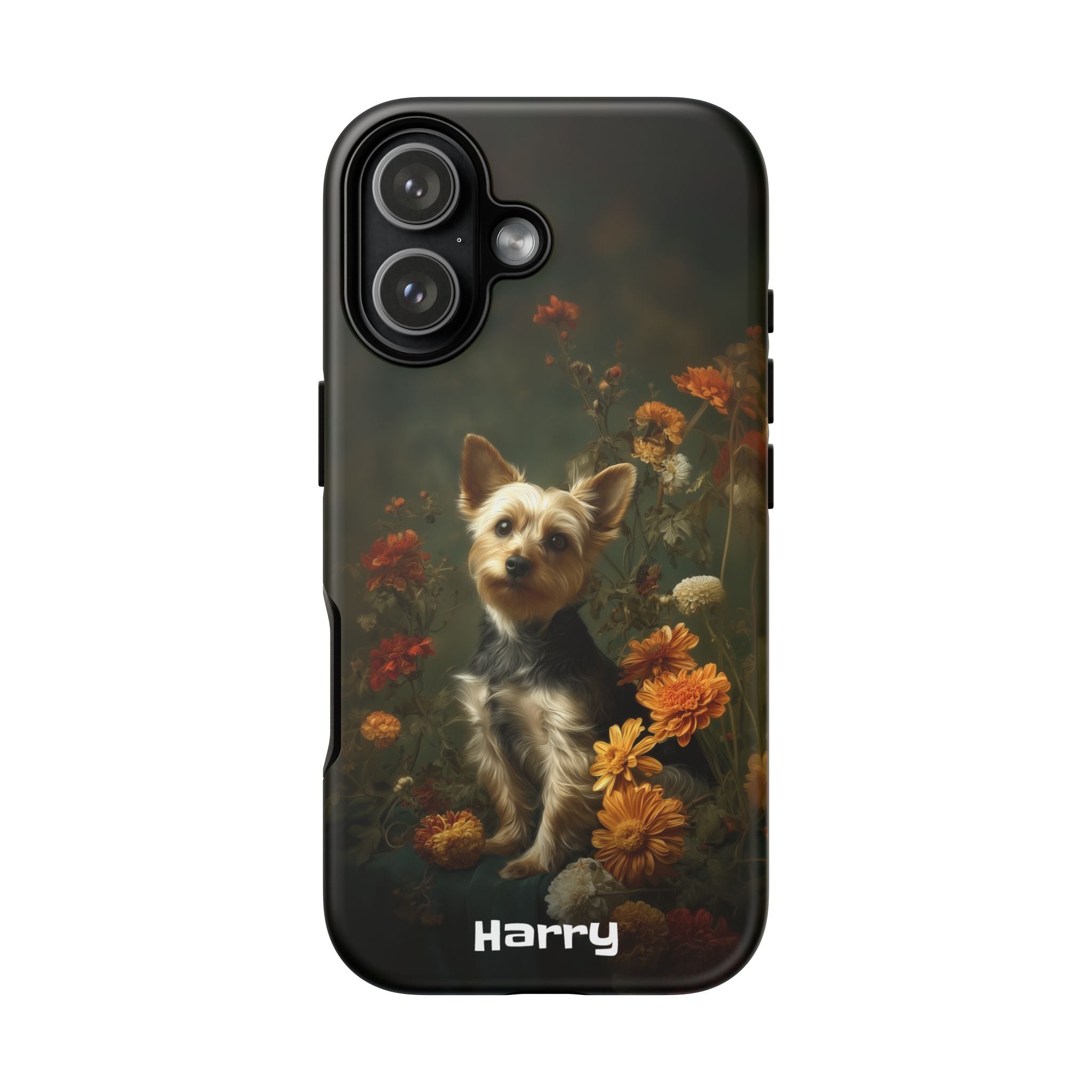 Botanical Yorkshire Terrier Phone Case