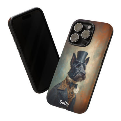 Steampunk Scottish Terrier Phone Case