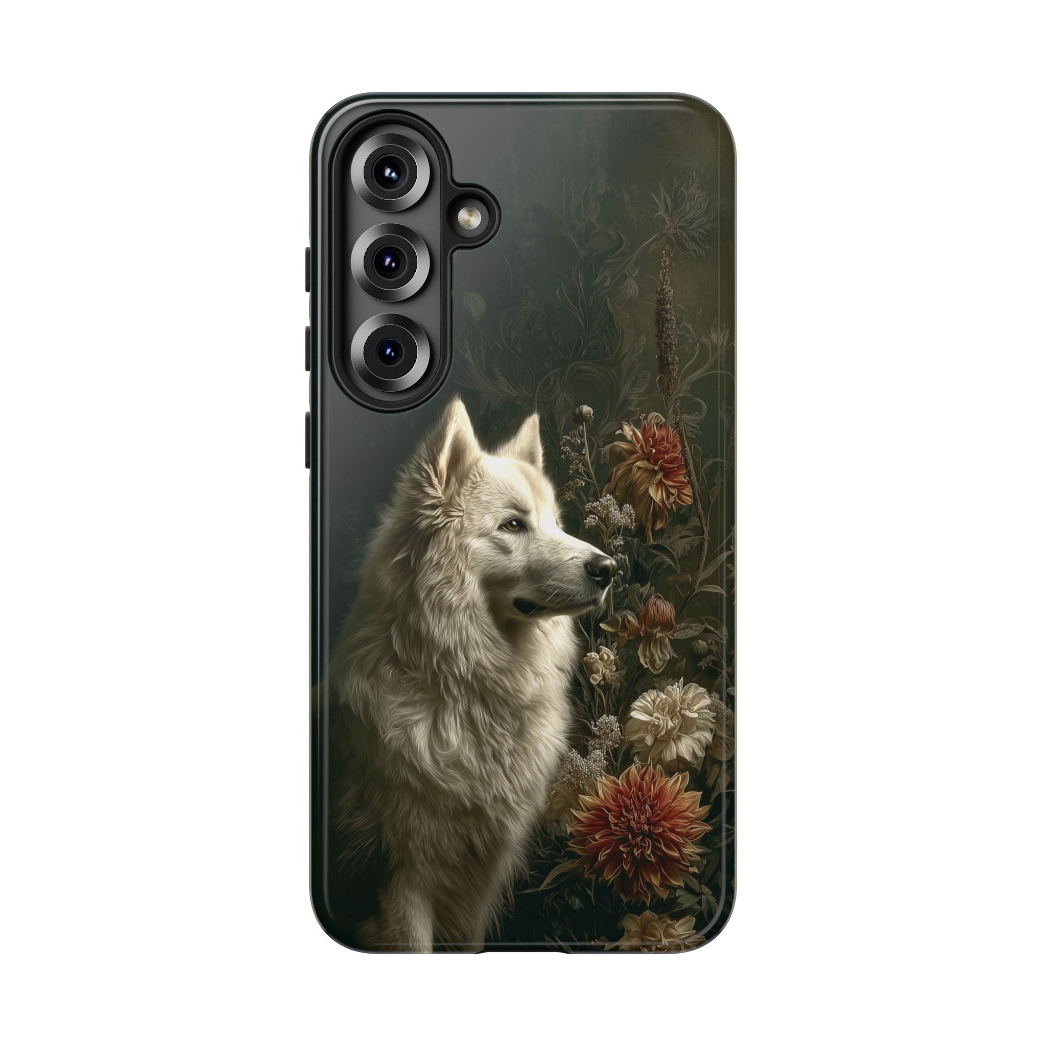 Botanical Samoyed Phone Case