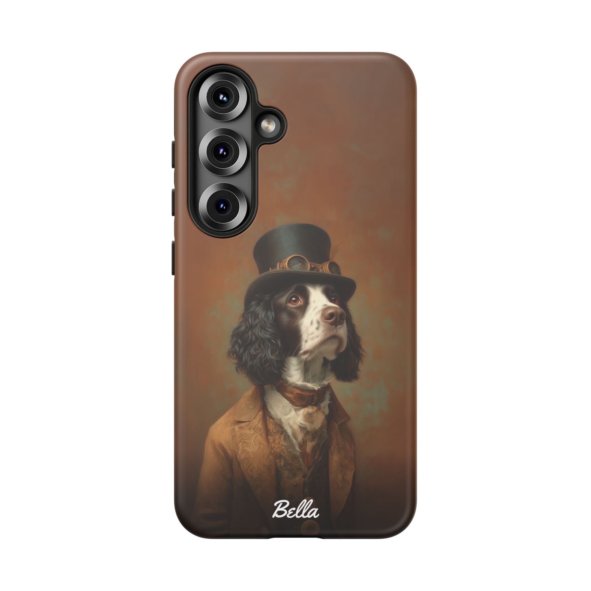 Steampunk English Springer Spaniel Phone Case