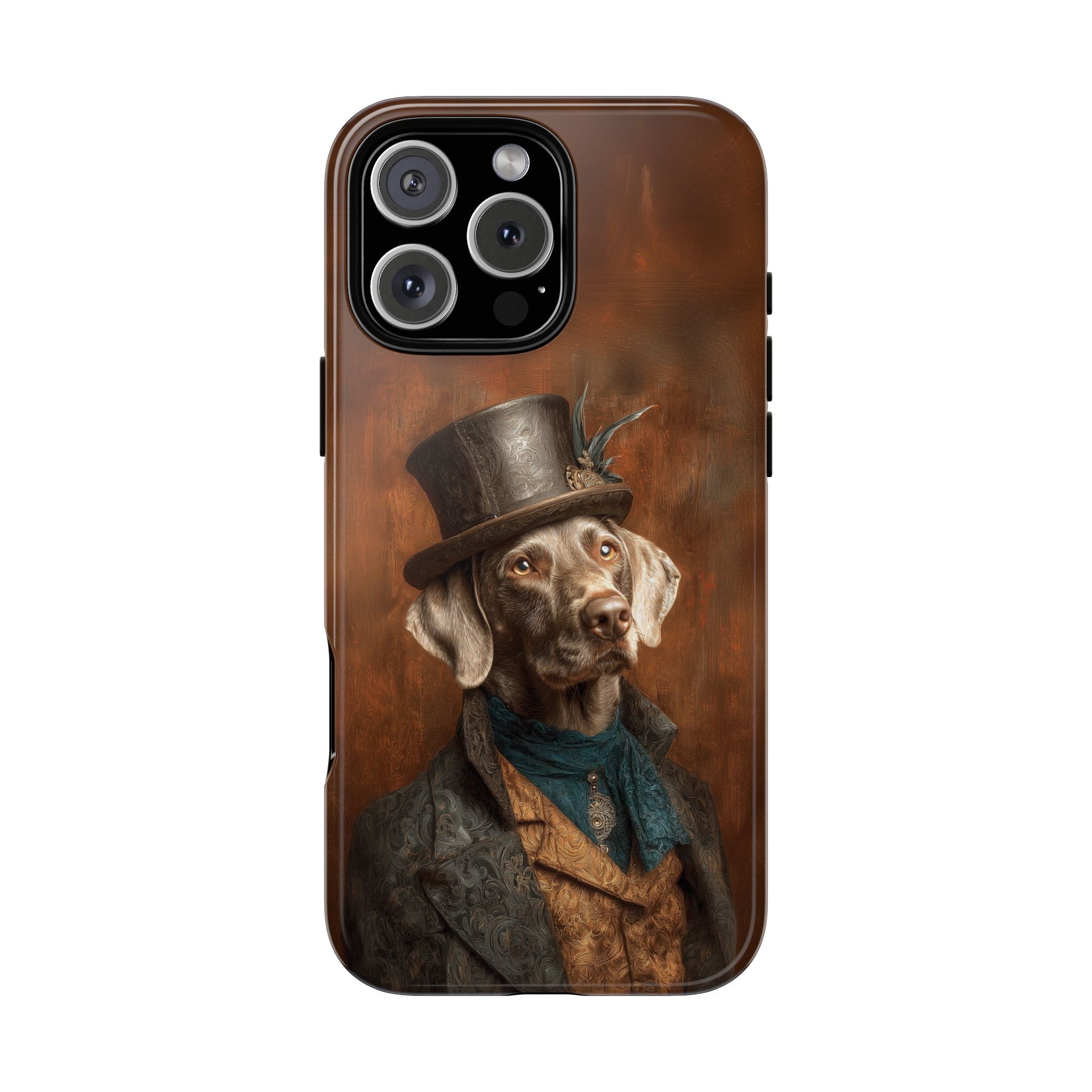 Steampunk Weimaraner Phone Case
