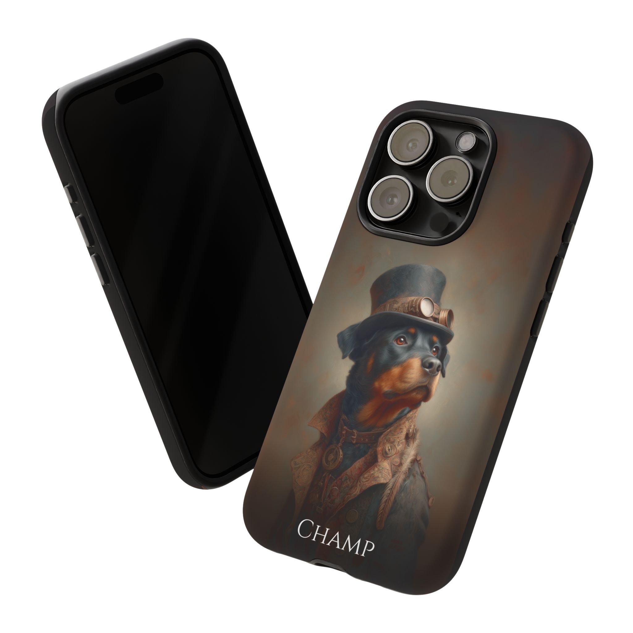 Steampunk Rottweiler Phone Case