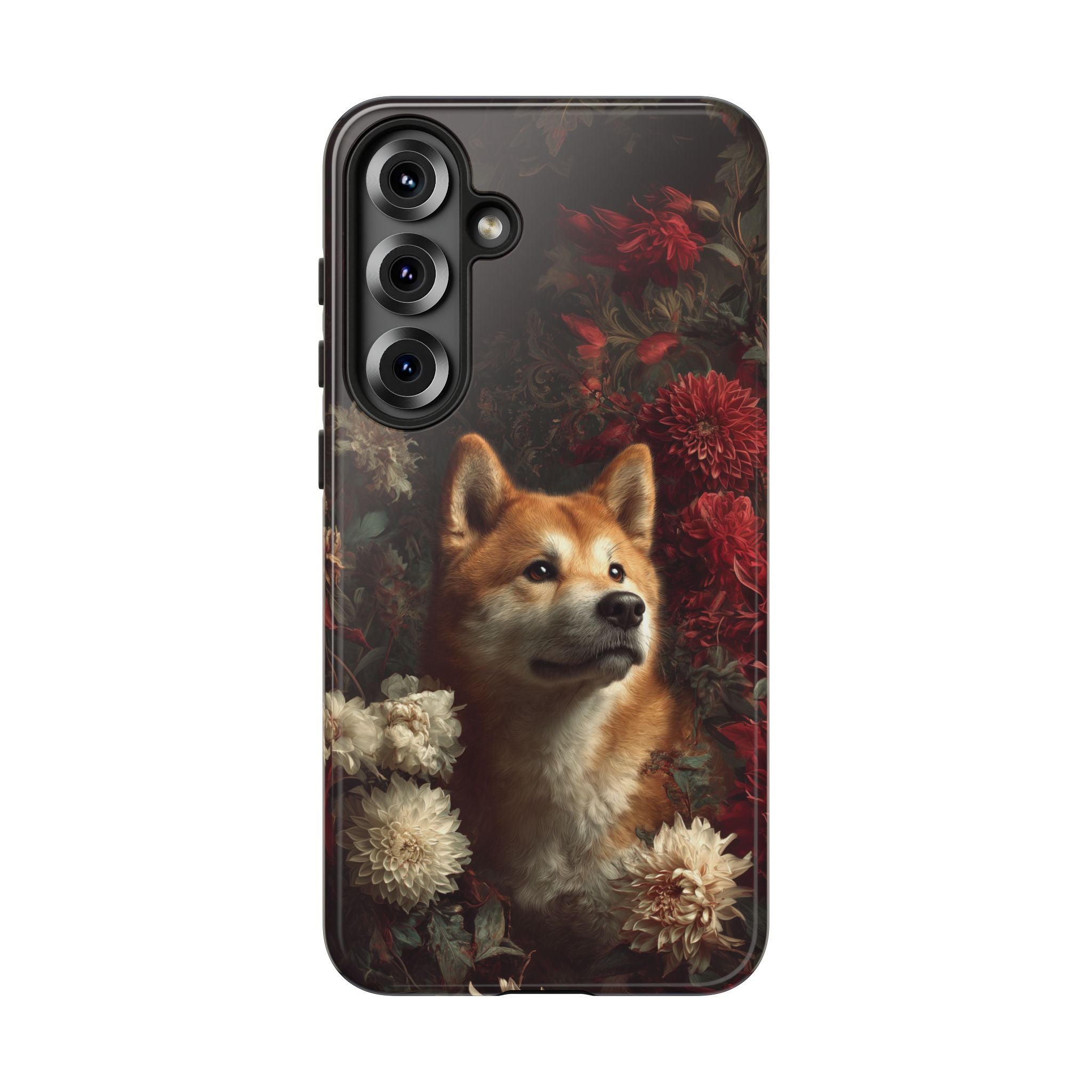 Botanical Akita Phone Case