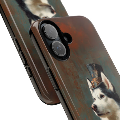 Steampunk Siberian Husky Phone Case
