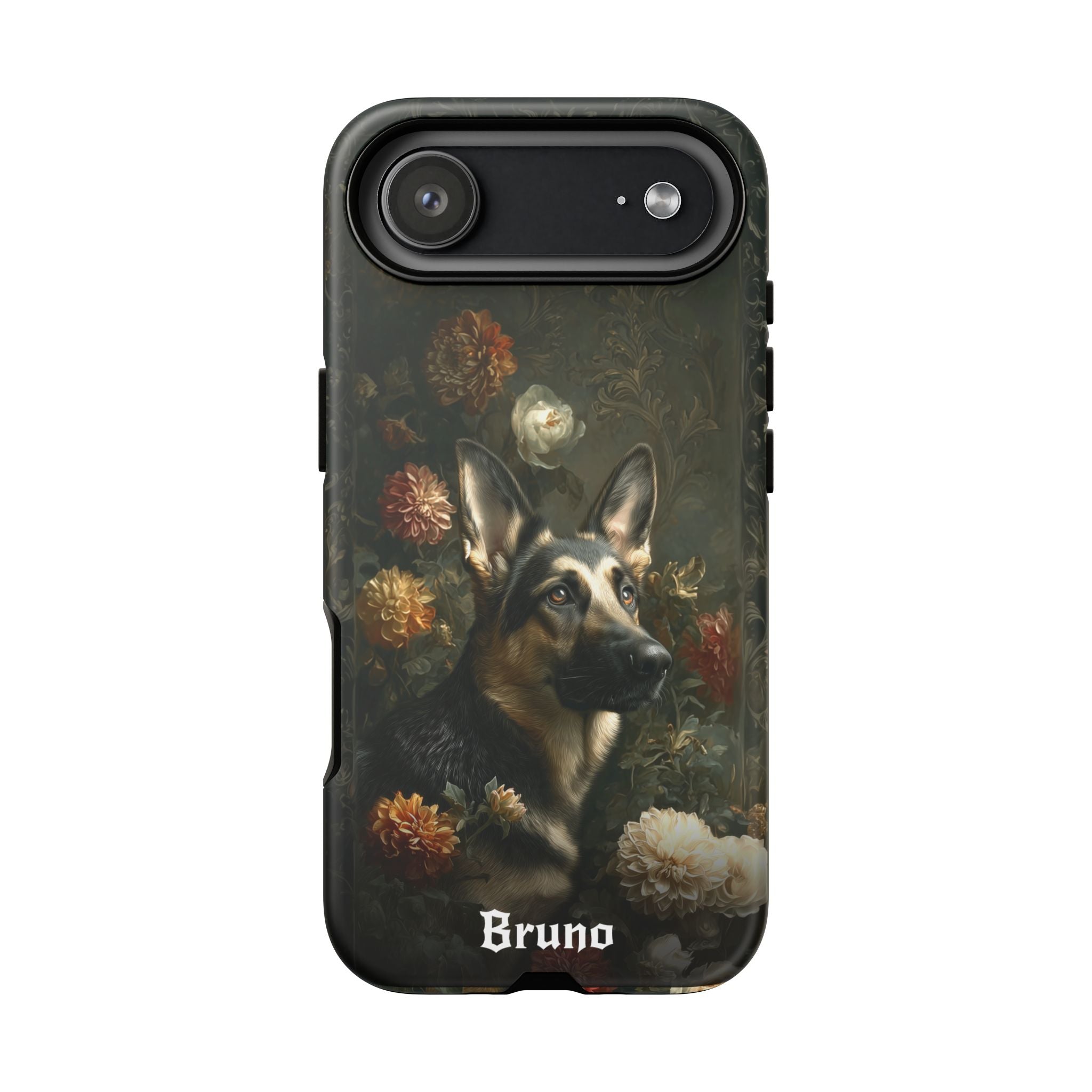 Botanical German Shepherd Phone Case