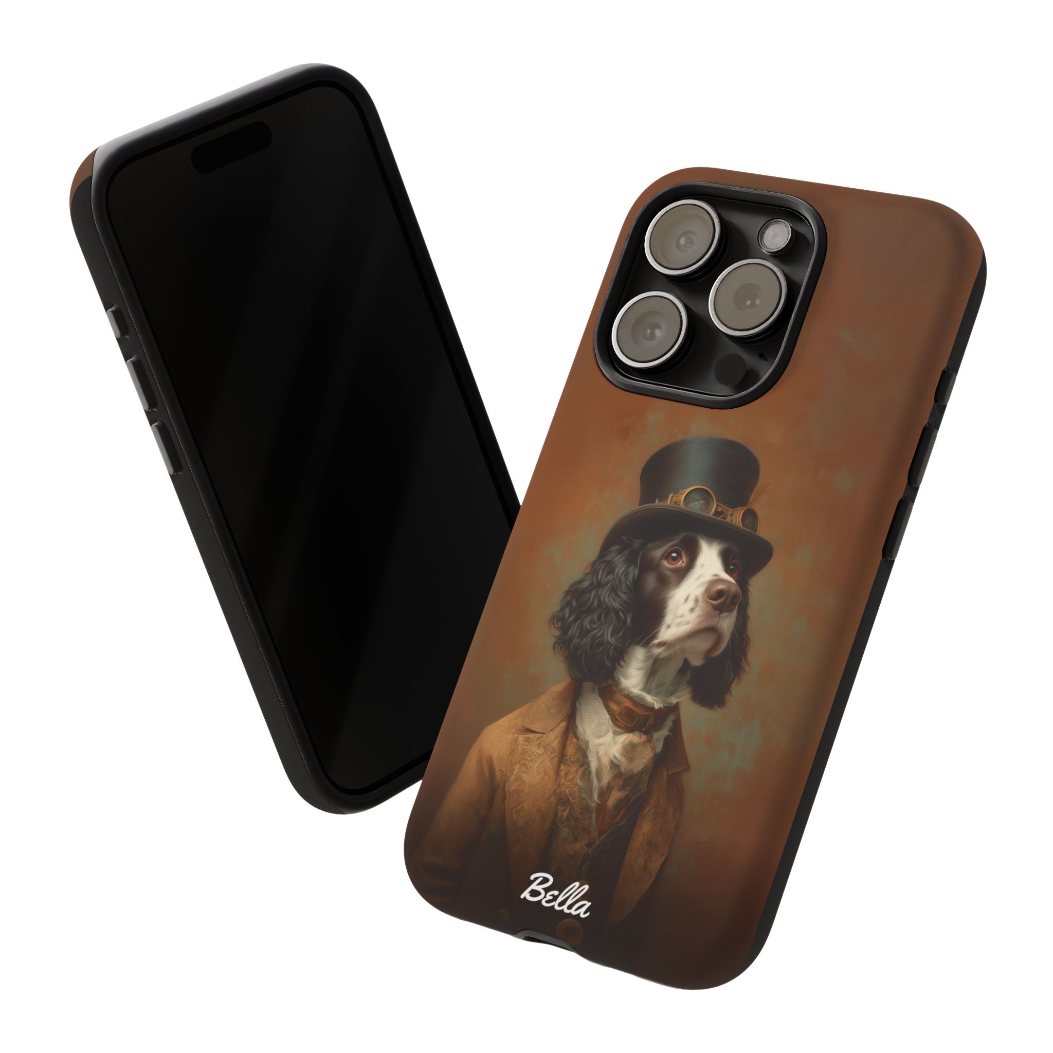 Steampunk English Springer Spaniel Phone Case