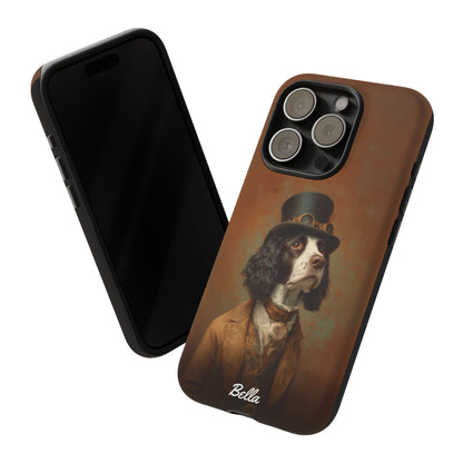 Steampunk English Springer Spaniel Phone Case