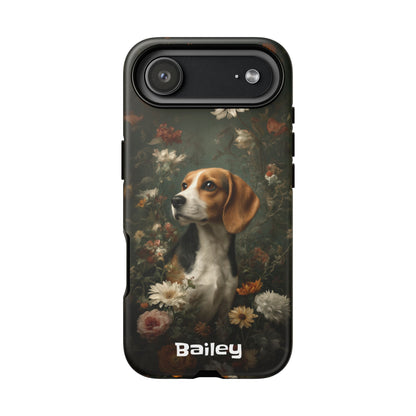 Botanical Beagle Phone Case