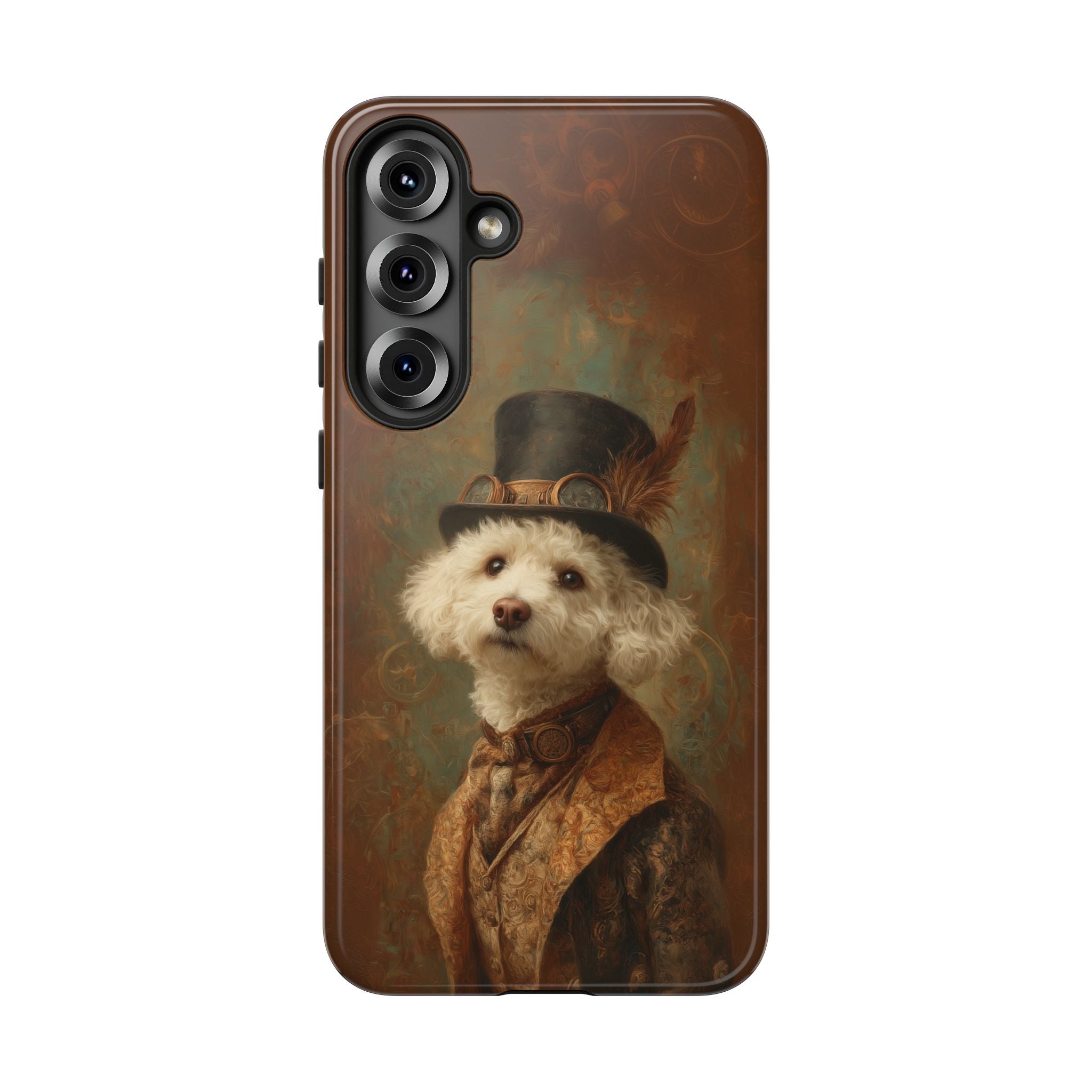 Steampunk Bichon Frise Phone Case