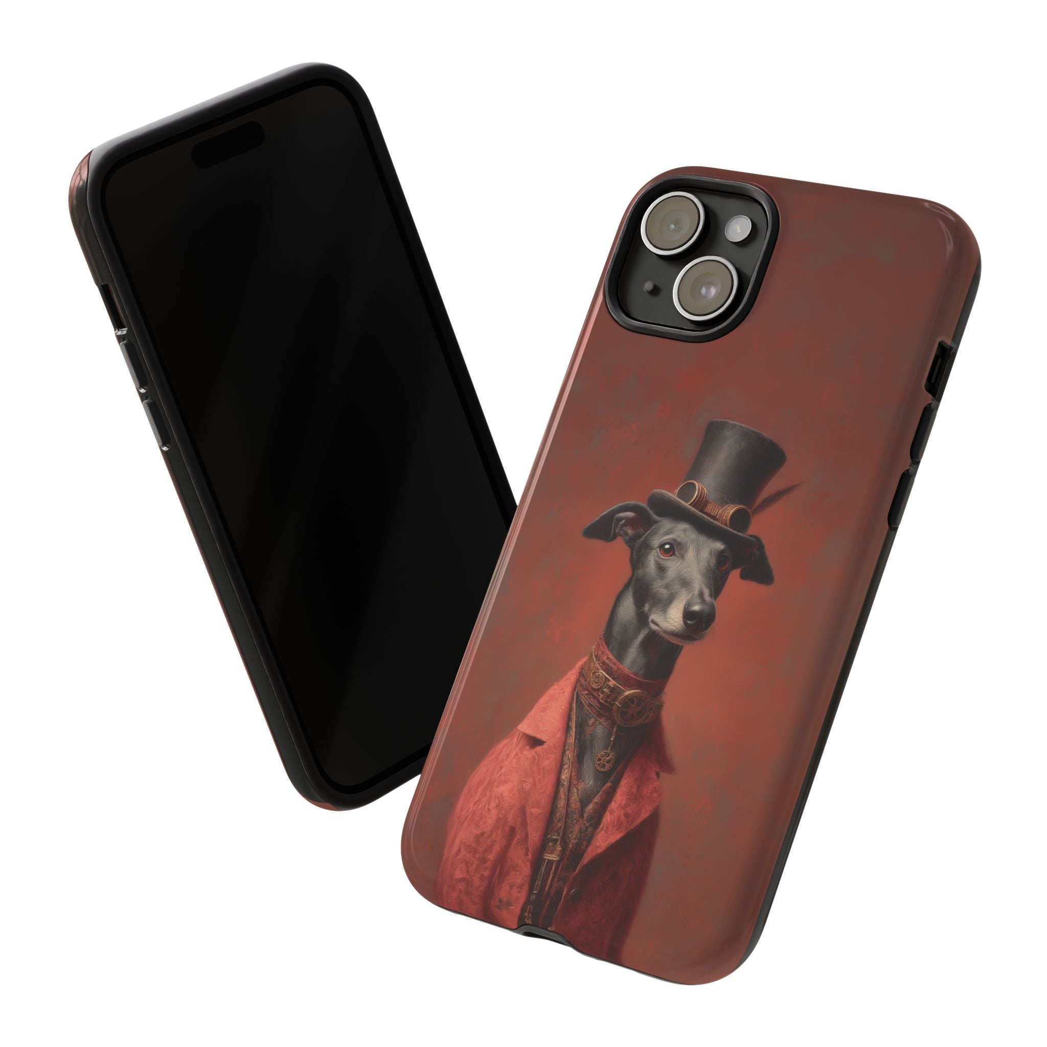 Steampunk Greyhound Phone Case