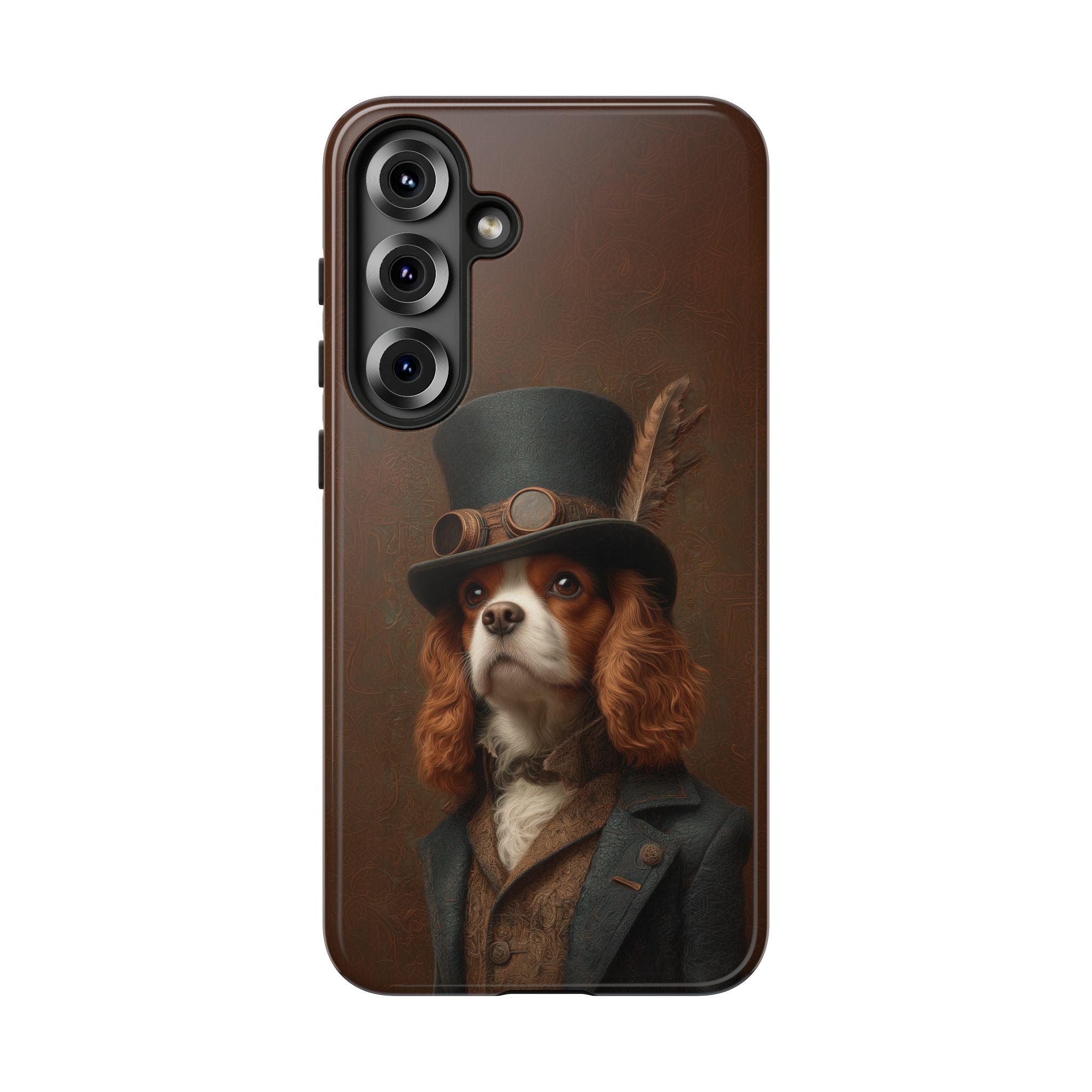 Steampunk Cavalier King Charles Spaniel Phone Case
