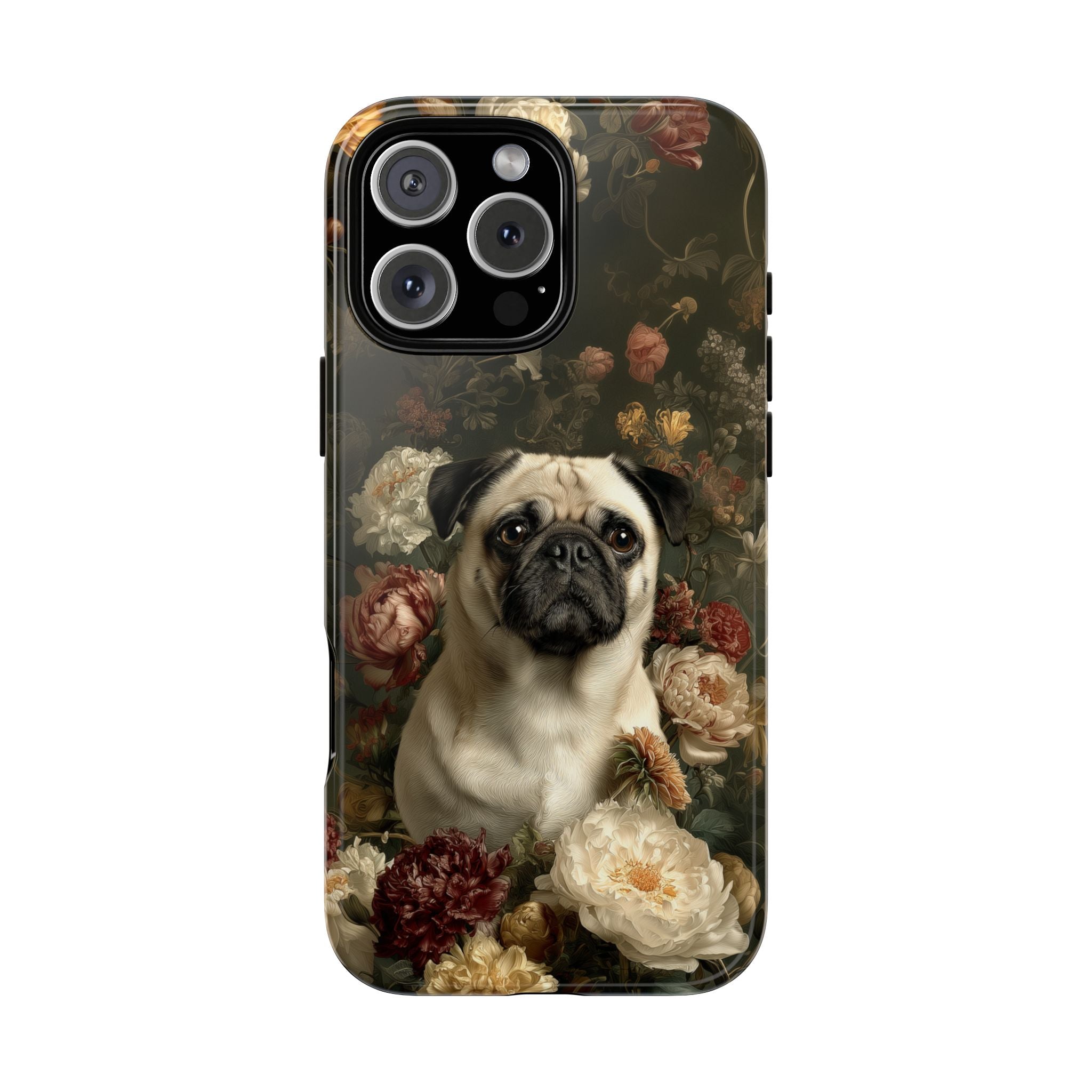 Botanical Pug Phone Case