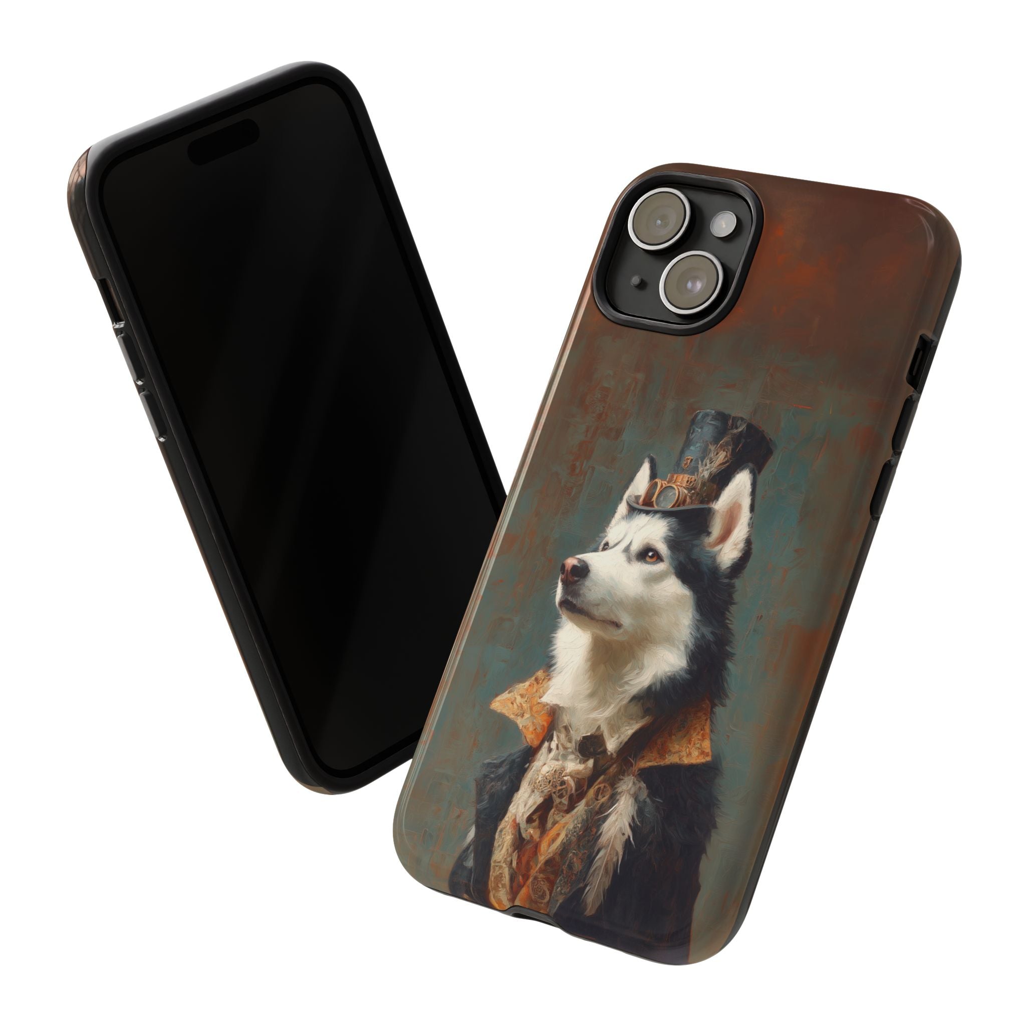 Steampunk Siberian Husky Phone Case