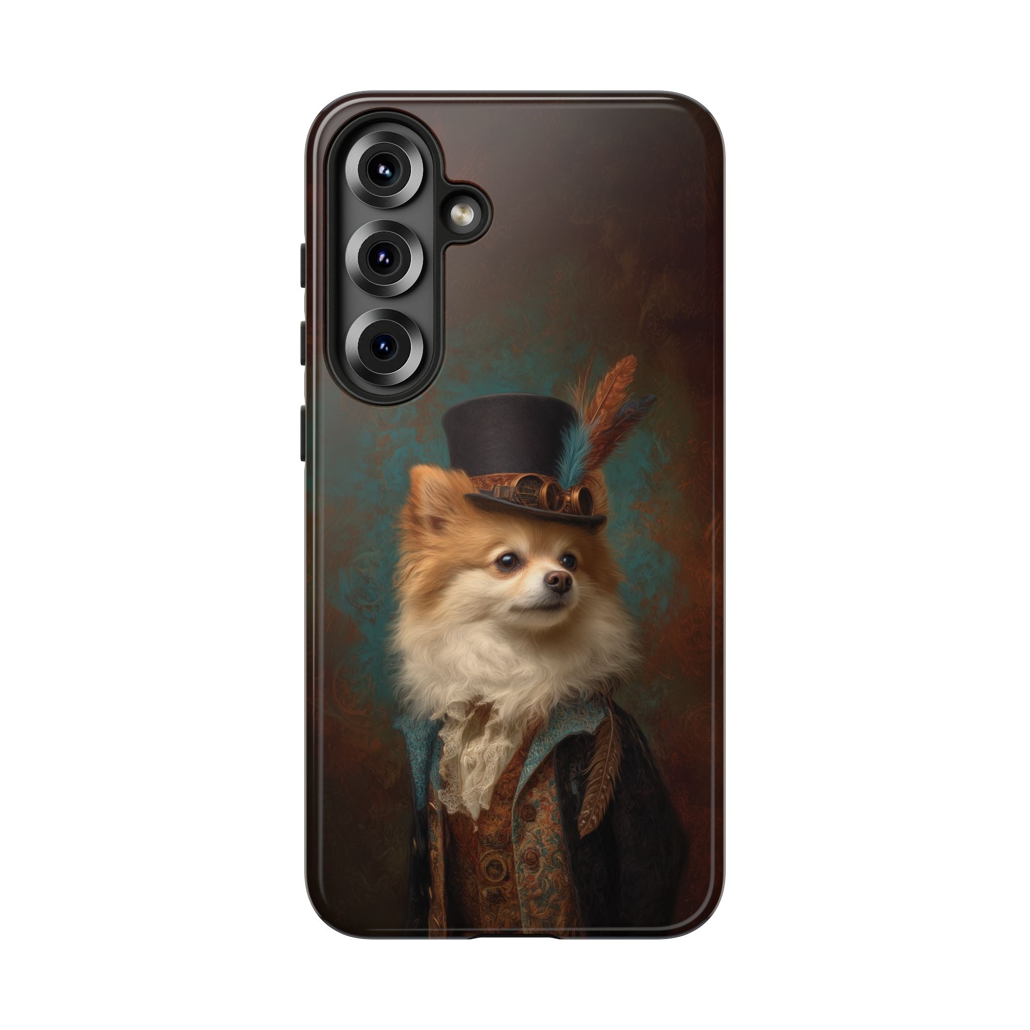 Steampunk Pomeranian Phone Case