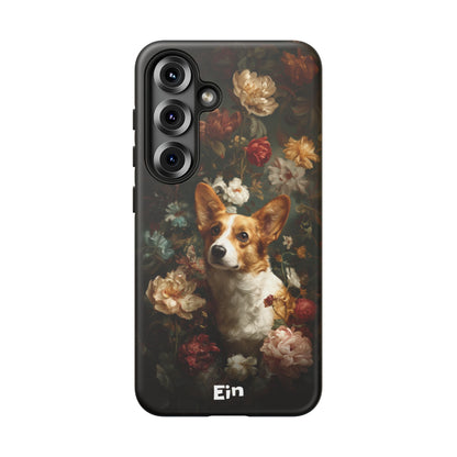 Botanical Corgi Phone Case